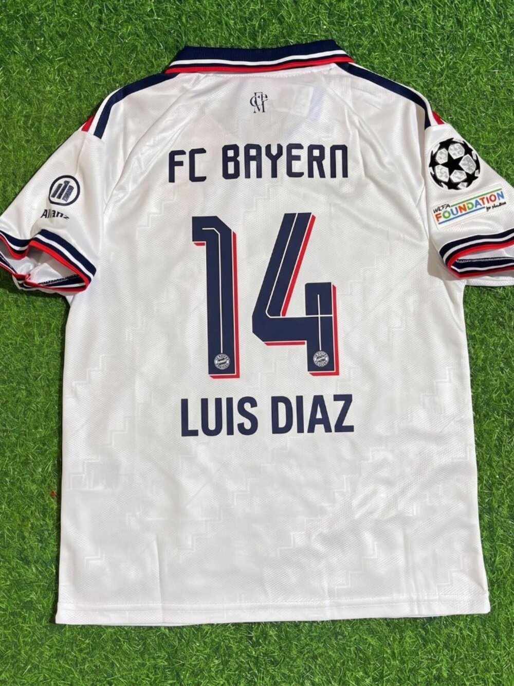 Luis Diaz White 2026 27  Jersey Kit Soccer